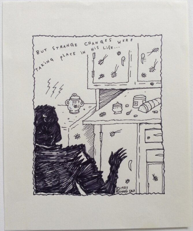Richard Sala - non sequitur 4 - Planche originale