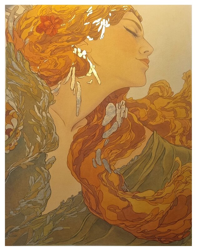 Ninlil by Ingrid Liman - Original Illustration