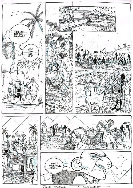 L'exode selon Yona by David Ratte - Comic Strip