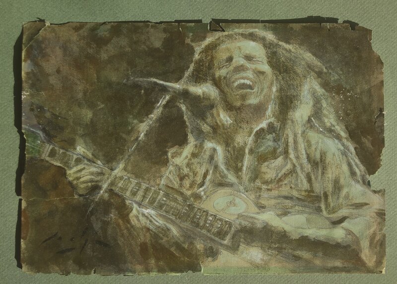 Bob MARLEY par Gradimir Smudja - Planche originale