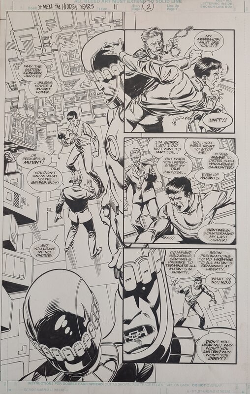 For sale - John Byrne, Tom Palmer, X-Men : the hidden years 11 p02 - Comic Strip