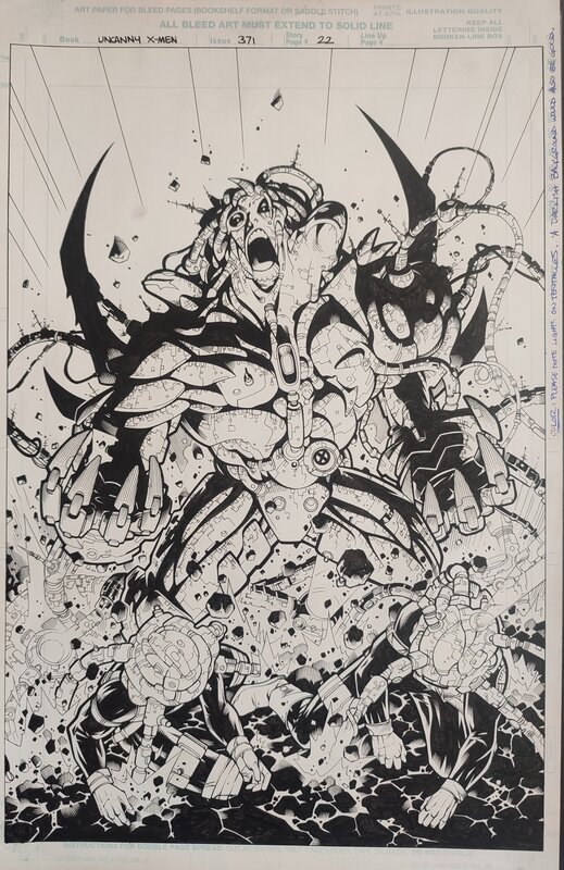 Jim Cheung, Mark Morales, Uncanny X-men 371 p22 - Comic Strip