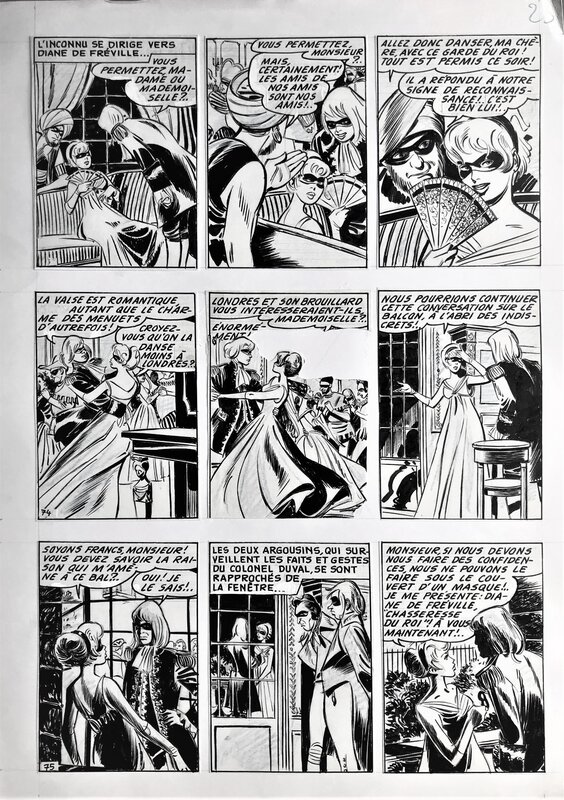 Christian Gaty, La chasseresse du roi pl 75 - Comic Strip