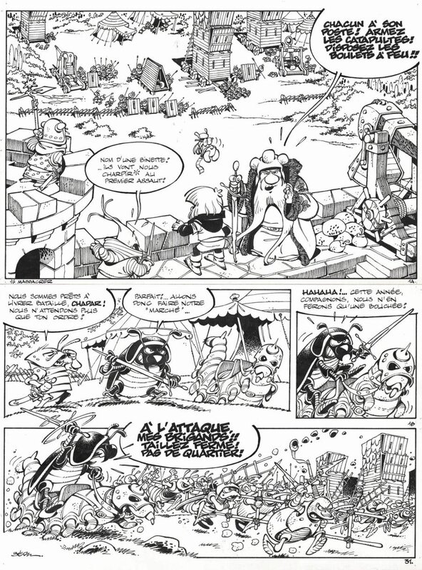 Bédu, Hugo T1 - Le sortilège du haricot - Comic Strip