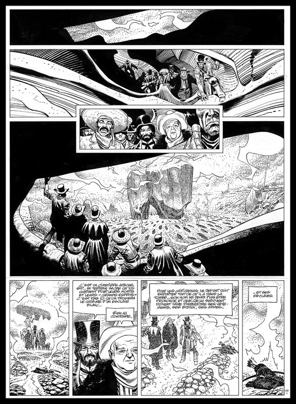 Ralph Meyer, Xavier Dorison, Caroline Delabie, Undertaker - L'Indien Blanc - Comic Strip