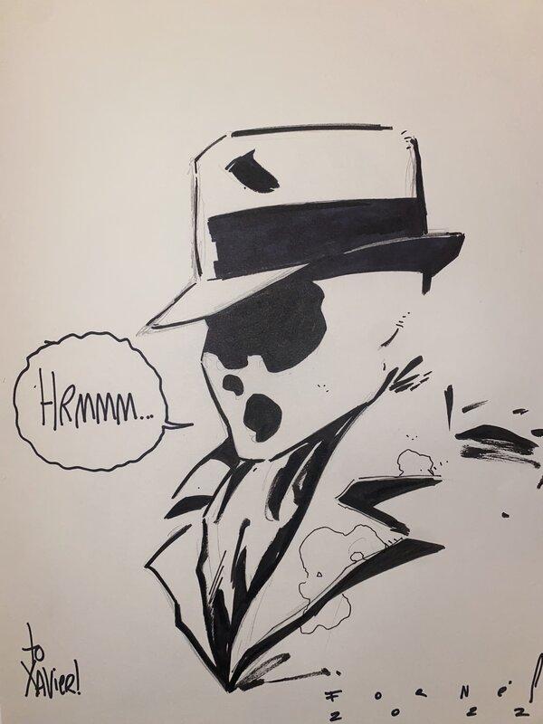 Rorschach par Jorge Fornes - Dédicace