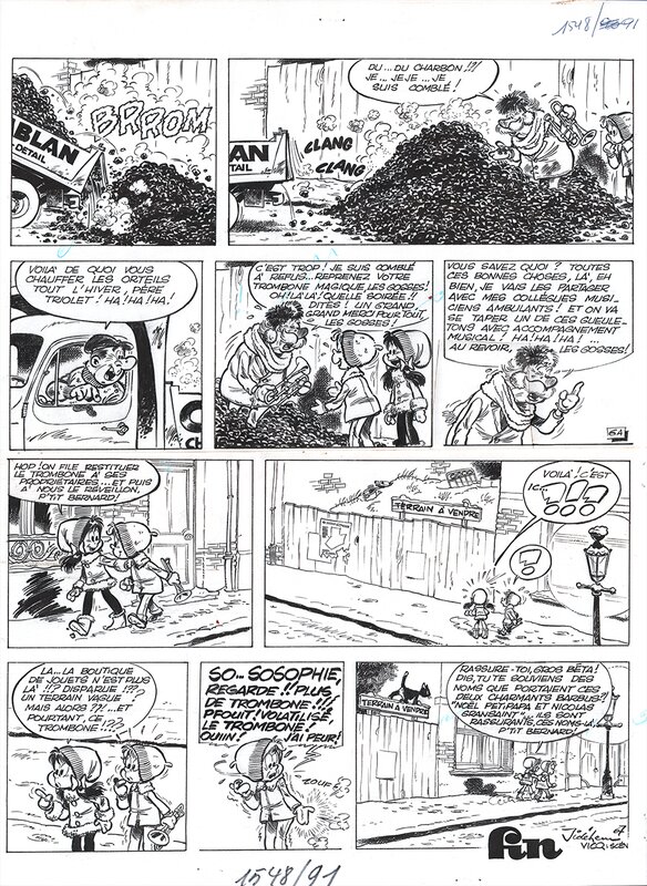 Jidéhem, Les Bonheurs de Sophie - Tome 3 - Comic Strip