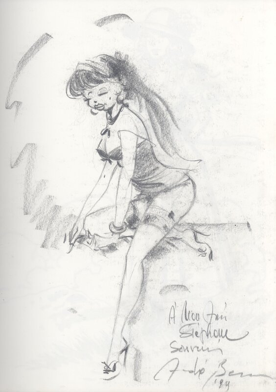 Une petite nana by Benn - Sketch