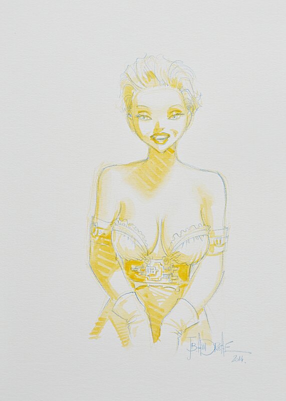 Jean-Baptiste Andréae, Manie Ganza - Azimut - Original Illustration