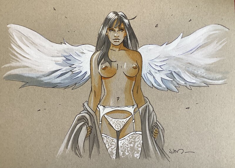 Ange par Jim - Illustration originale