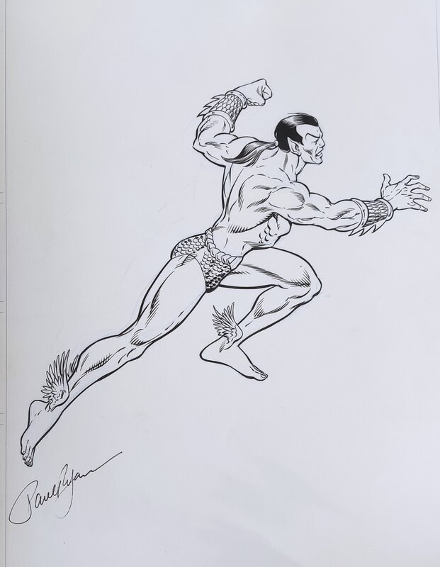 Paul C. Ryan, Namor the submariner - Illustration originale