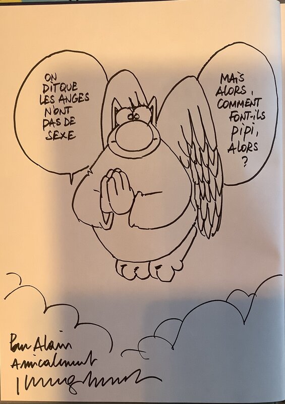 Philippe Geluck, Le chat est parmi nous - Sketch
