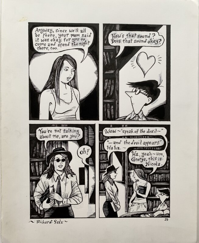 Richard Sala - Peculia and the Groon Grove Vampires p19 - Comic Strip