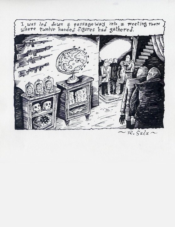 Richard Sala, The Thirteen Fingers - p05 - Comic Strip