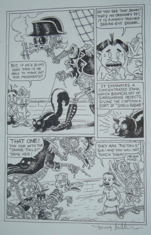 Millionaire Tony - Billy Hazelnuts - Comic Strip