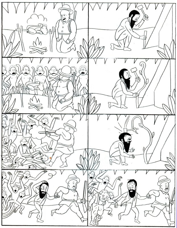 Schrauwen Olivier - Congo Chromo - p08 - Comic Strip