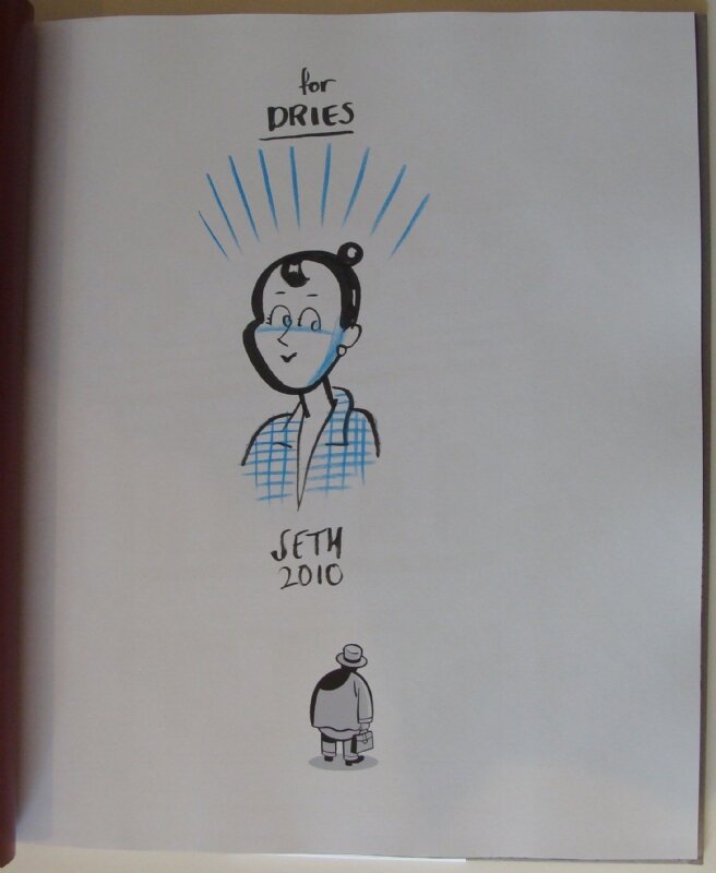 Seth - George Sprott - sketch 2010 - Dédicace