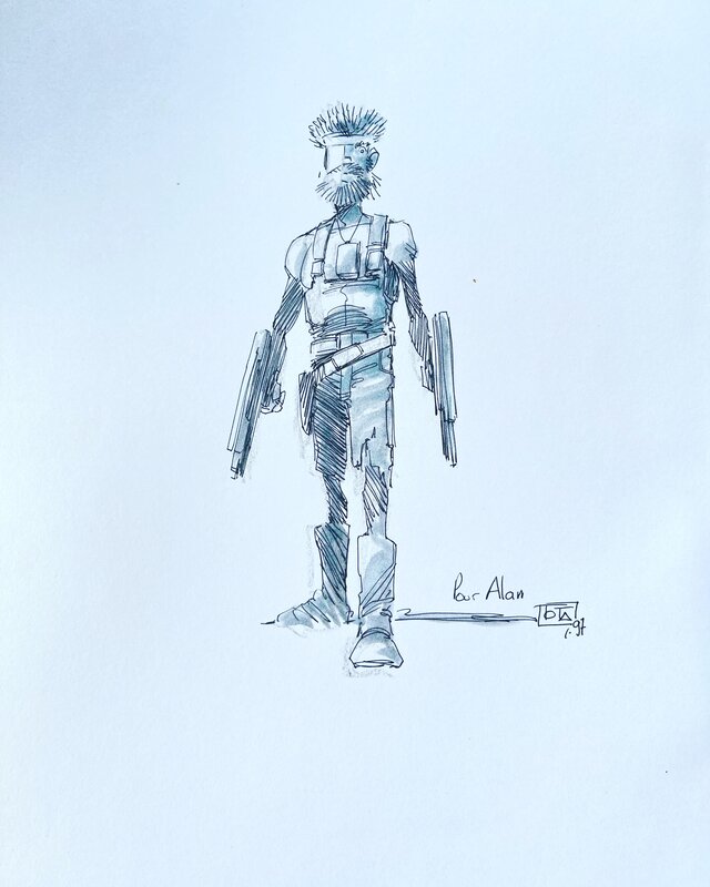 Aquablue by Ciro Tota - Sketch