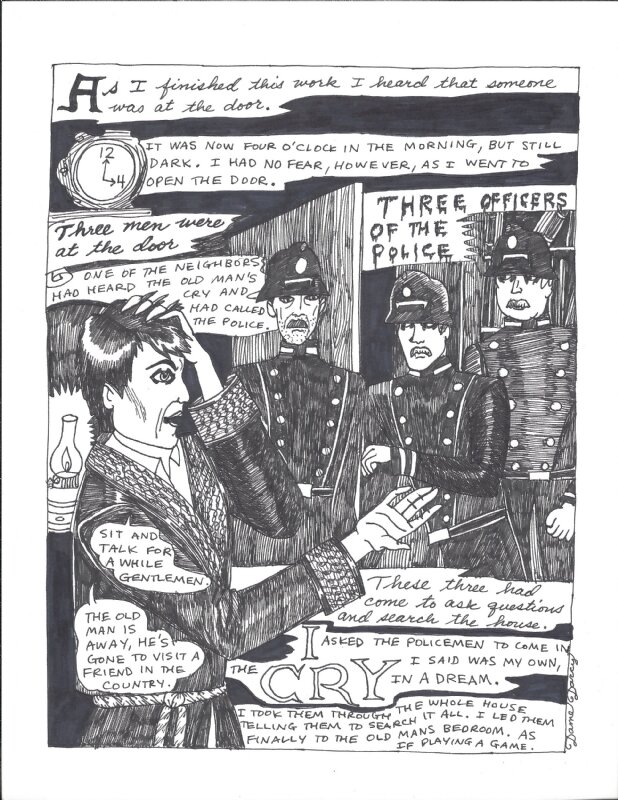 Dame Darcy - The Tell-Tale Heart p08 - Comic Strip