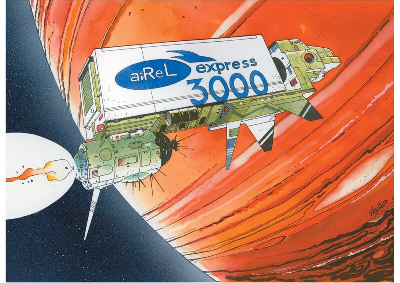 Marvano, L'avenir d'Airel Express ? - Original Illustration