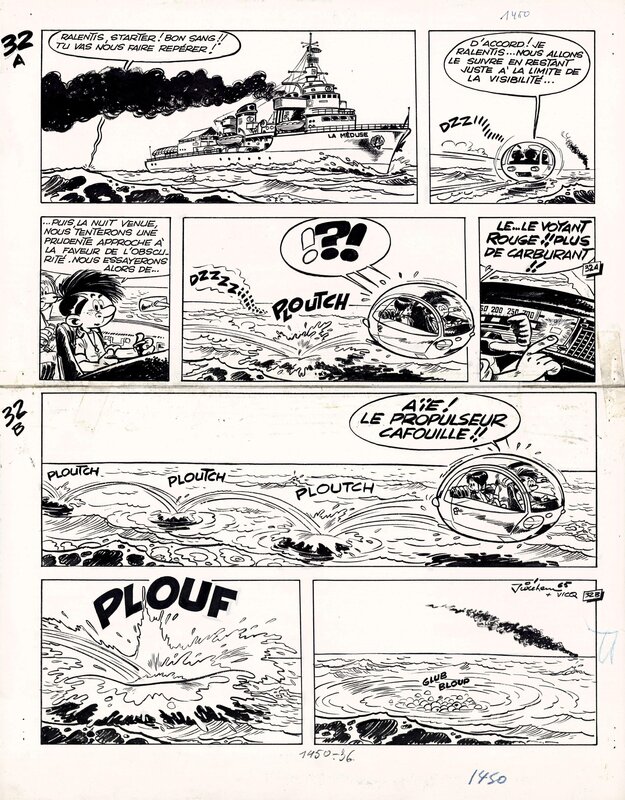 Jidéhem, Sophie • La bulle du silence • p32 - Planche originale