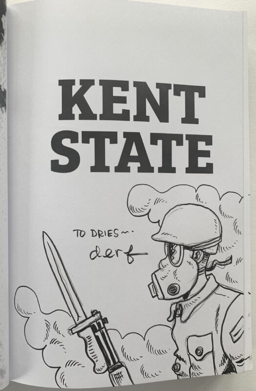 Backderf, Derf - Kent State - Dédicace