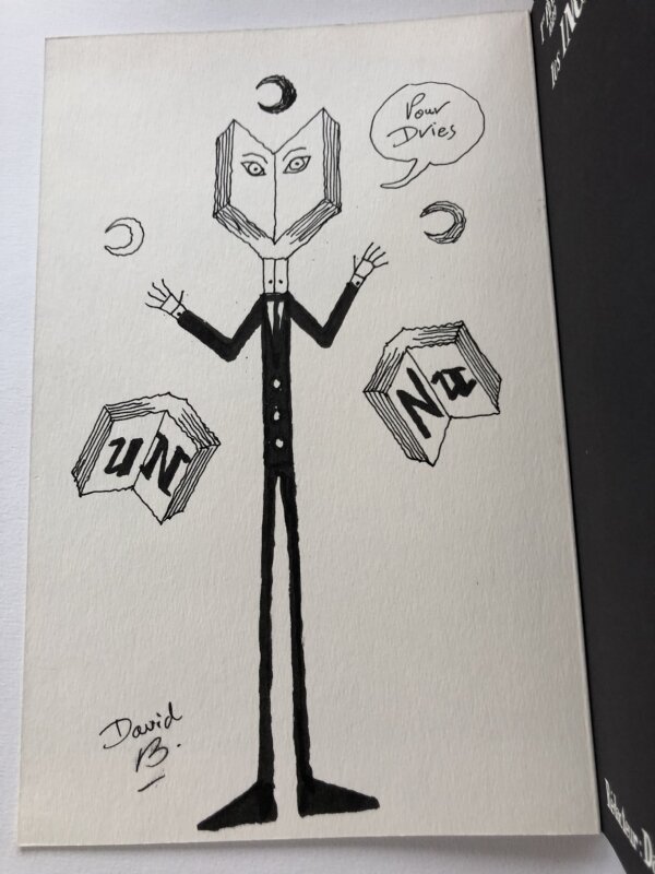 David B., David B - Les Incidents de la nuit, Vol. I - Sketch