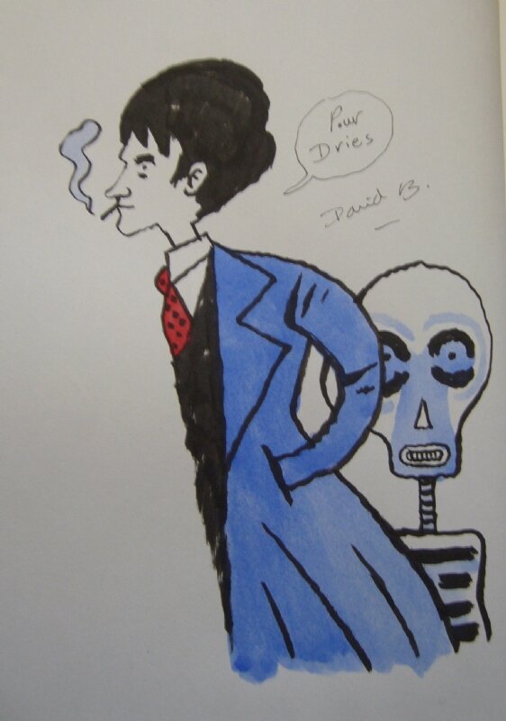 David B., David B - Par les chemins noirs 2 - Sketch
