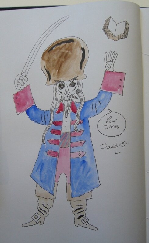 David B - Roi rose by David B. - Sketch