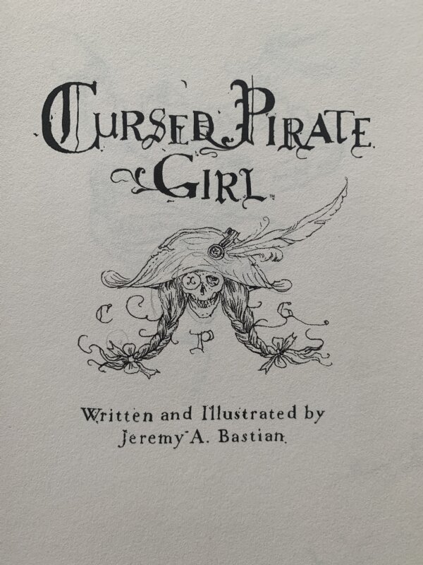 Jeremy Bastian - Cursed Pirate Girl - convention sketch - Dédicace