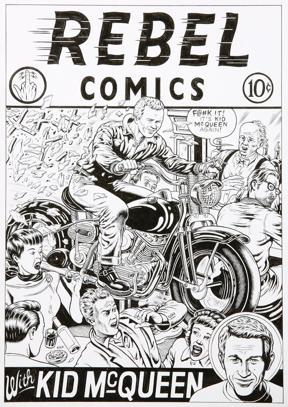 En vente - Rebel Comics, Cover par Tim Lane - Couverture originale
