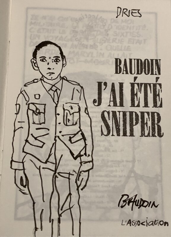 Baudoin Edmond - J'ai été sniper - Dédicace