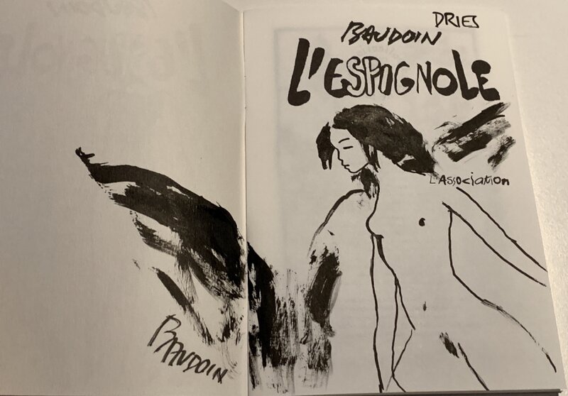 Baudoin Edmond - L'espignole - Sketch