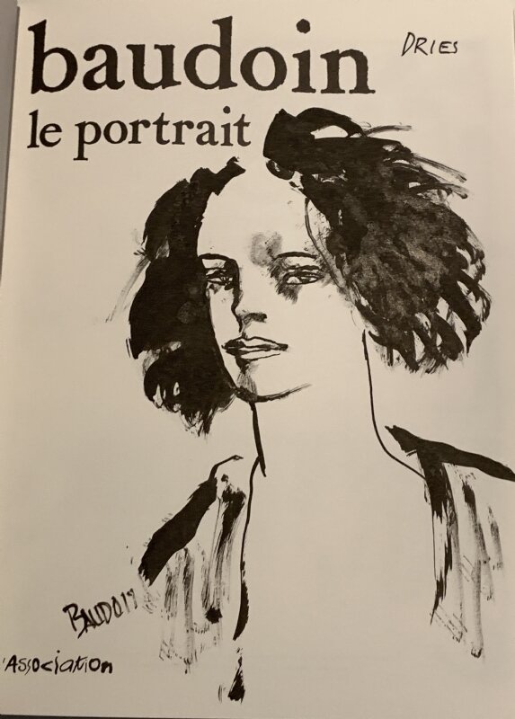 Baudoin Edmond - Le portrait - Sketch