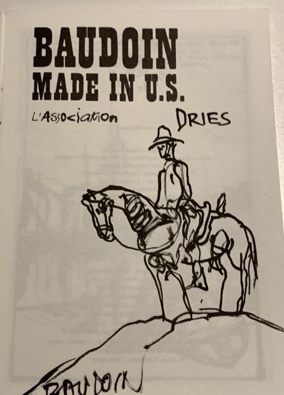 Baudoin Edmond - Made in U.S. - Sketch
