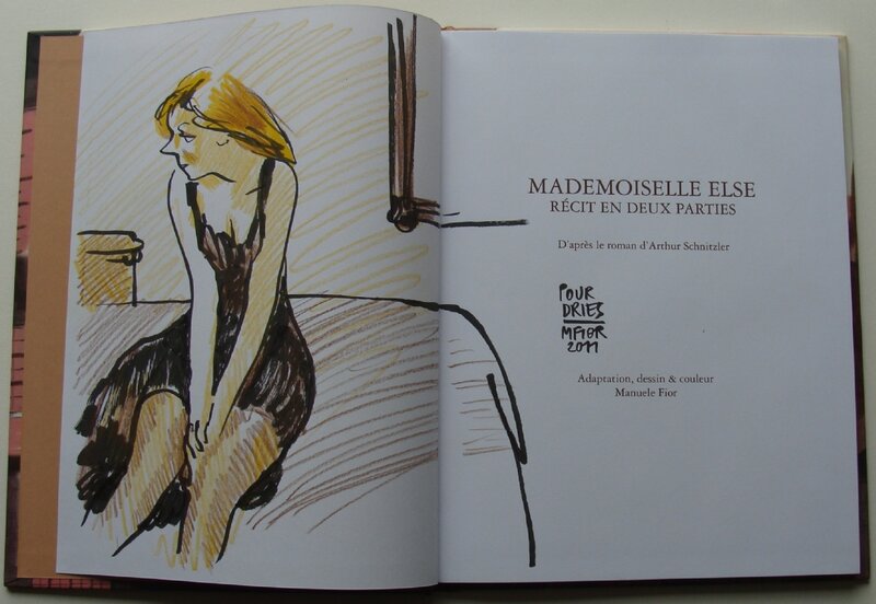 Fior Manuele - Mademoiselle Else - Dédicace