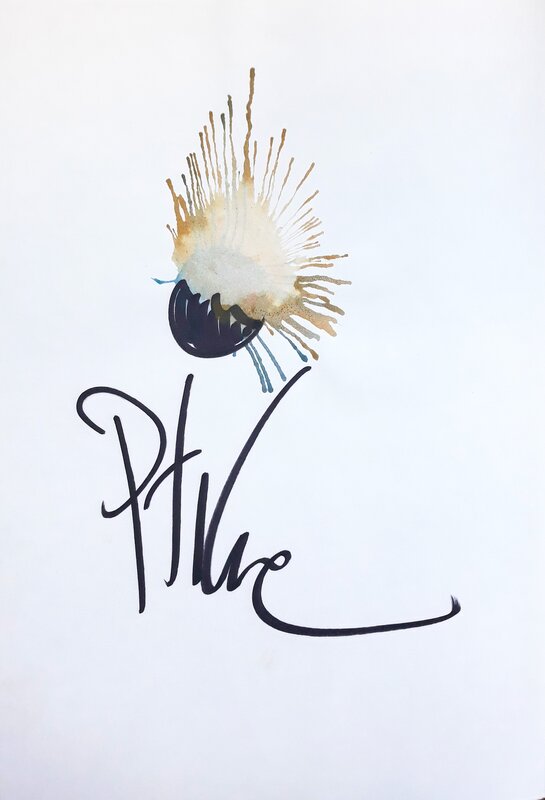 Ptiluc, Pacush Blues tome 3 (Dédicace) - Sketch