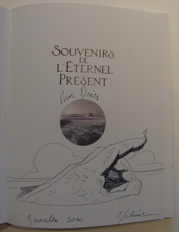 Schuiten François - Souvenirs de l'Éternel Présent - Dédicace