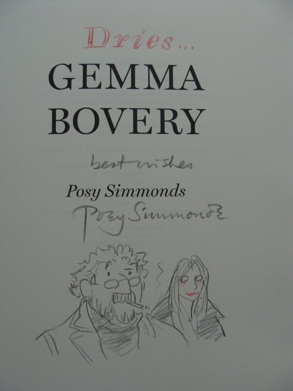 Simmonds Posy - Gemma Bovery - Dédicace