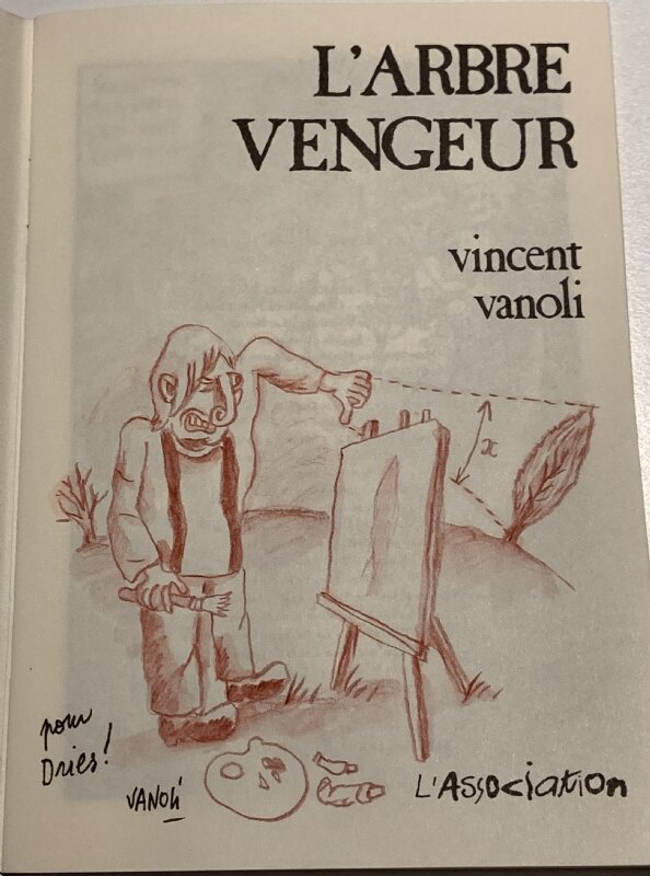 Vanoli Vincent - L'arbre vengeur - Dédicace