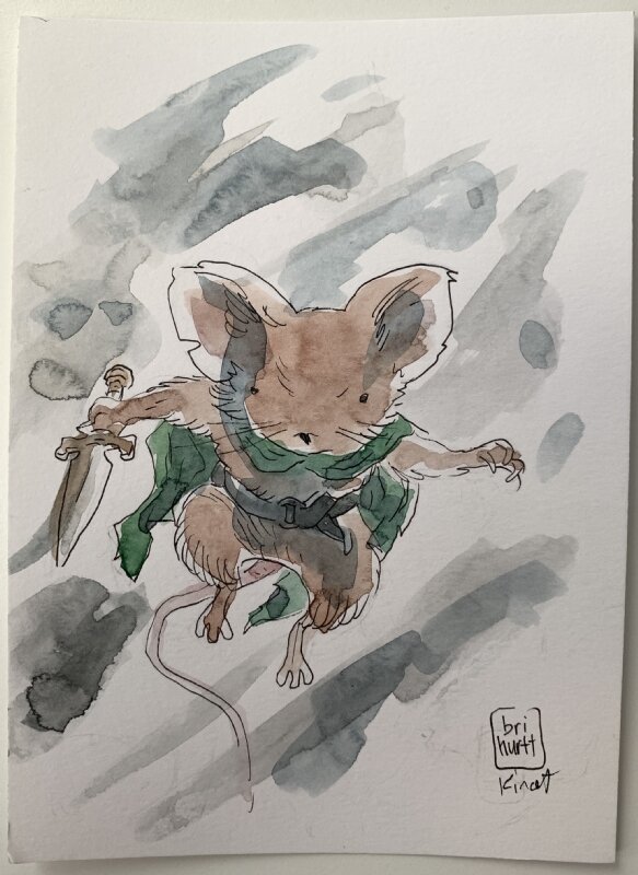 Brian Hurtt, Matt Kindt, Brian Hurtt and Matt Kindt - Mouse Guard - Original art