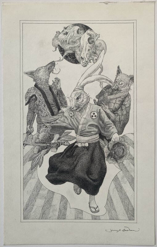 Jeremy Bastian - Usagi Yojimbo - Original art