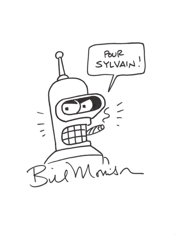 Bender by Bill Morrison - Sketch