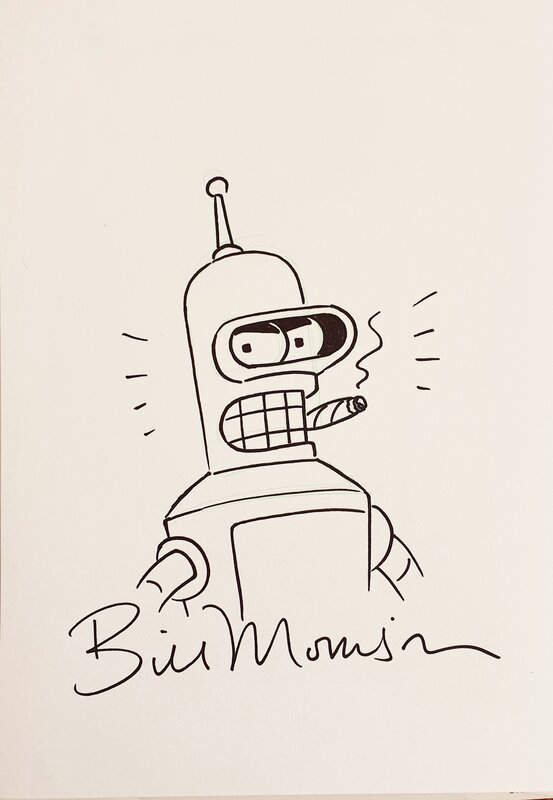 Bender by Bill Morrison - Sketch
