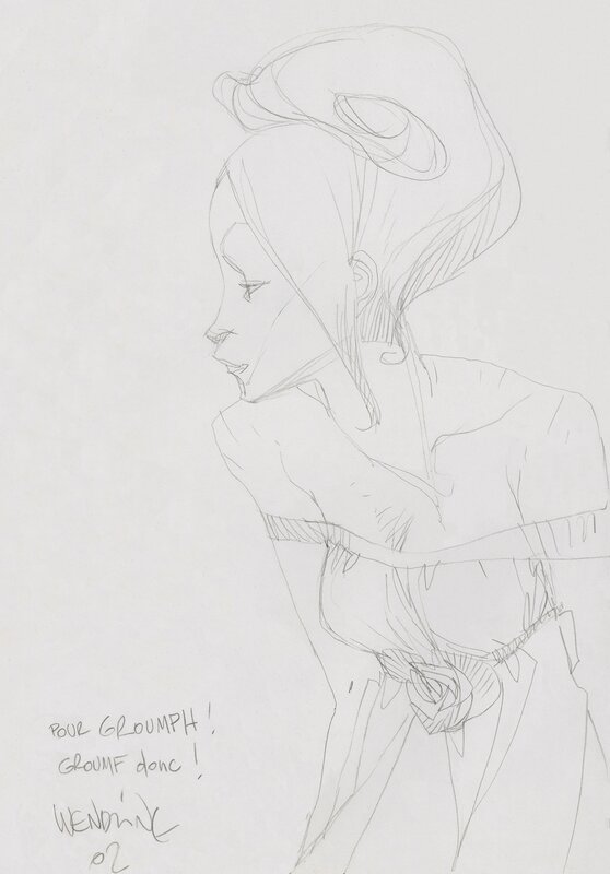 Circe by Claire Wendling - Sketch
