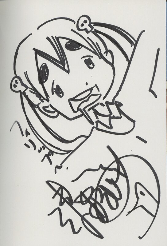 Inio Asano, Ôran Nakagawa - Dead Dead Demon's DeDeDeDe Destruction - Sketch