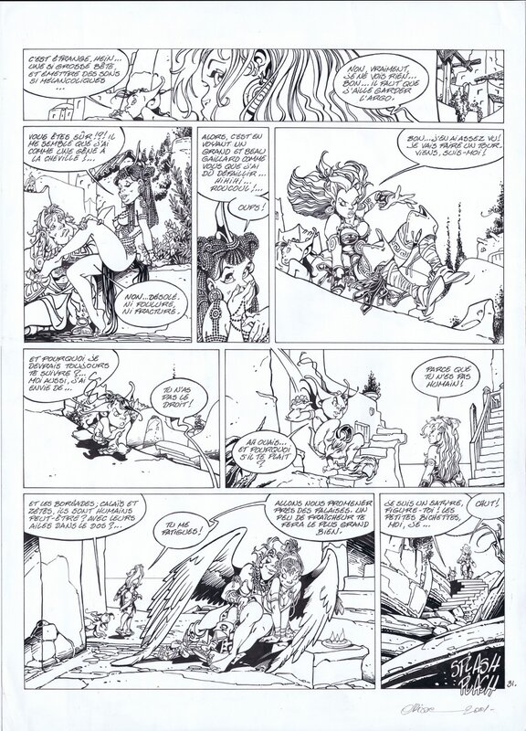 Atalante page by Crisse - Comic Strip