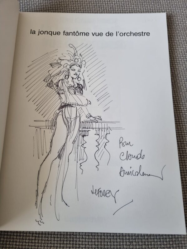Dédicace de Jean-Claude Forest - Sketch