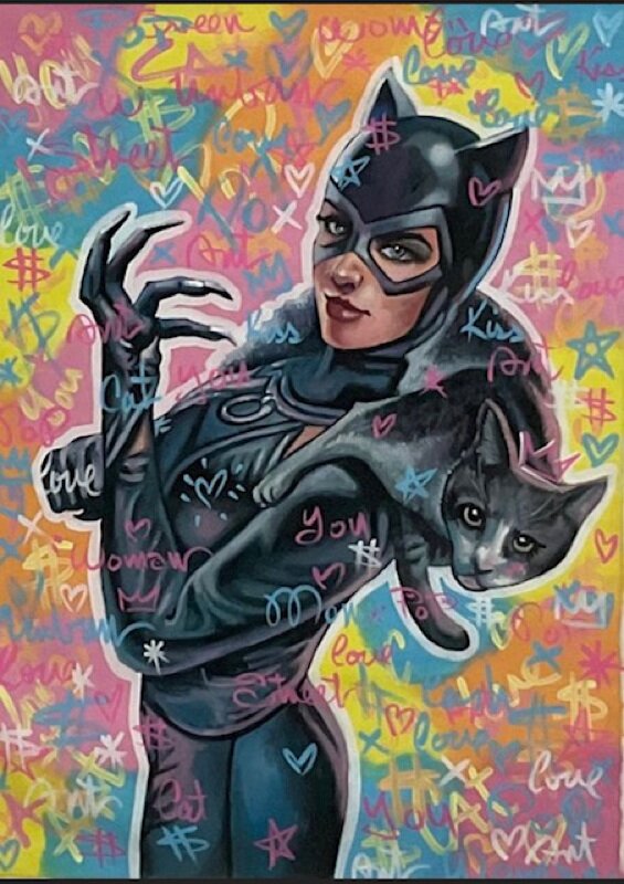Catwoman par Ricardo - Œuvre originale