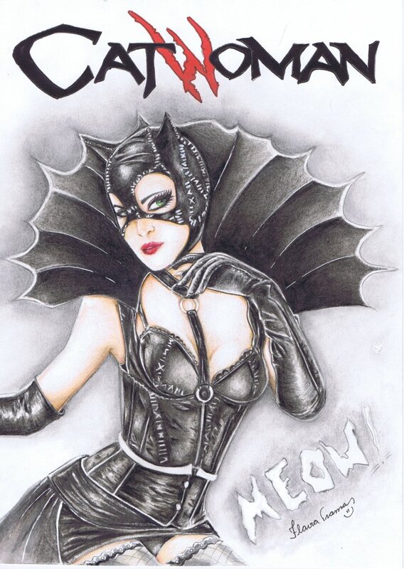 Catwoman par Trama - Illustration originale